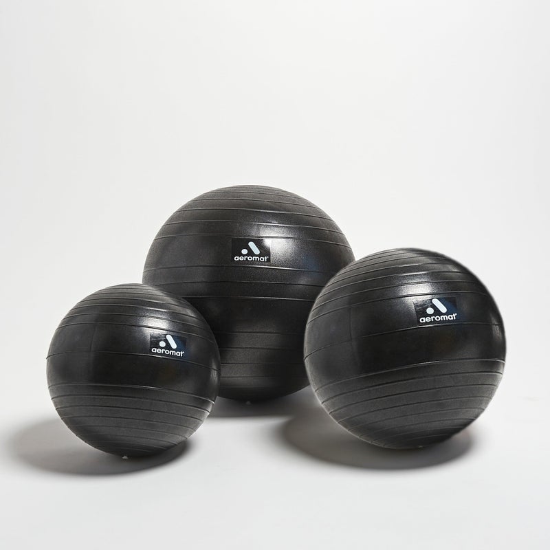 Aeromat ECO-WISE Aeromat Fitness Ball - 55cm - Black - Image 3